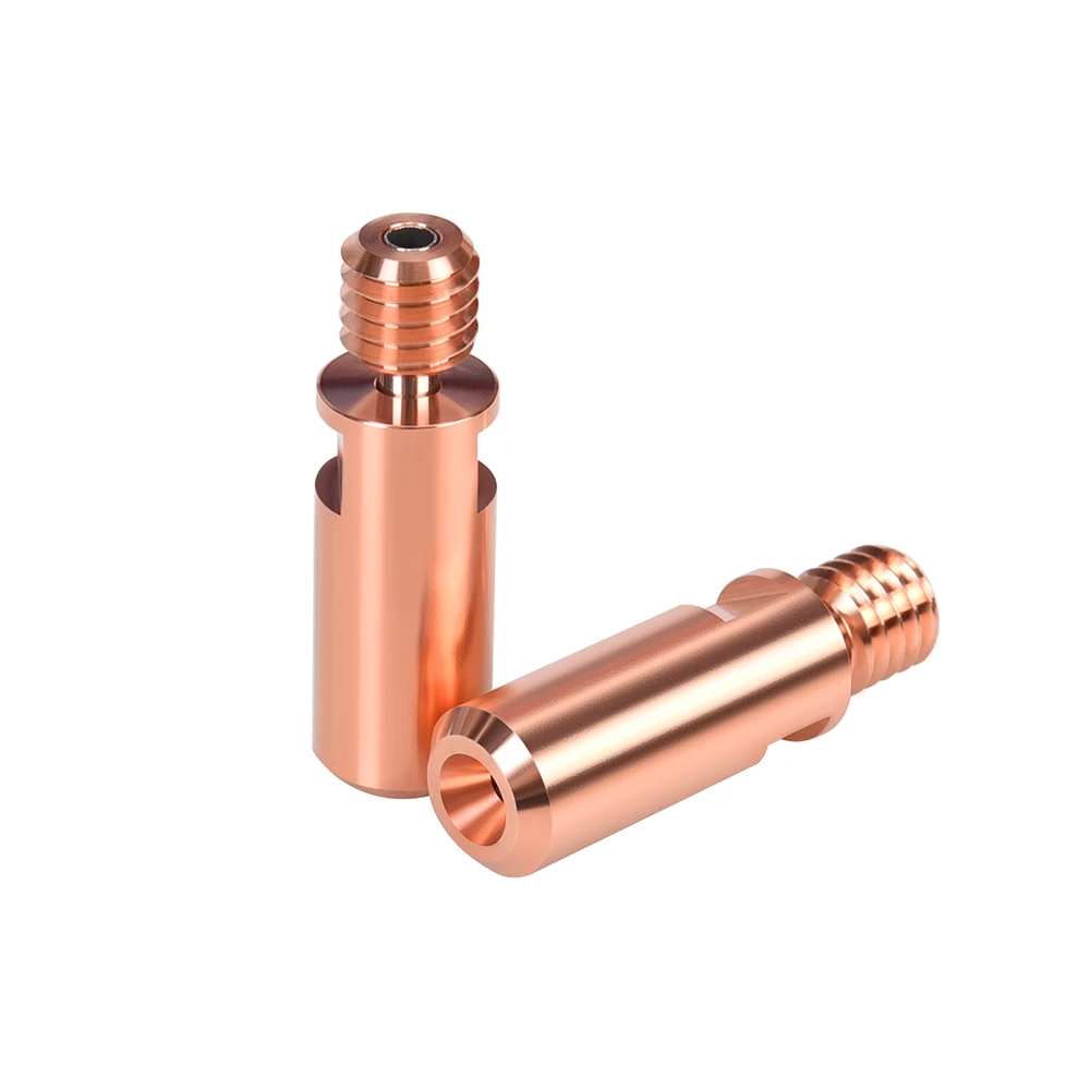 BIQU Heatbreak bimetálico de alta calidad MK10 MK8 garganta para E3D V6  Dragon Hotend bloque calentador piezas de impresora 3D  1.75mm - imagen 5