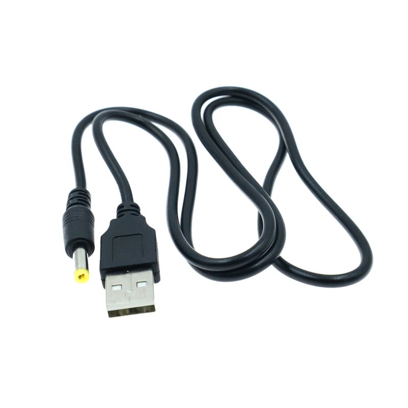 Adaptador de corriente CC de 0,8 m, conversión USB a conector de ángulo recto negro de 4,0x1,7mm, pequeño conector de ventilador de audio, cable de carga - imagen 4