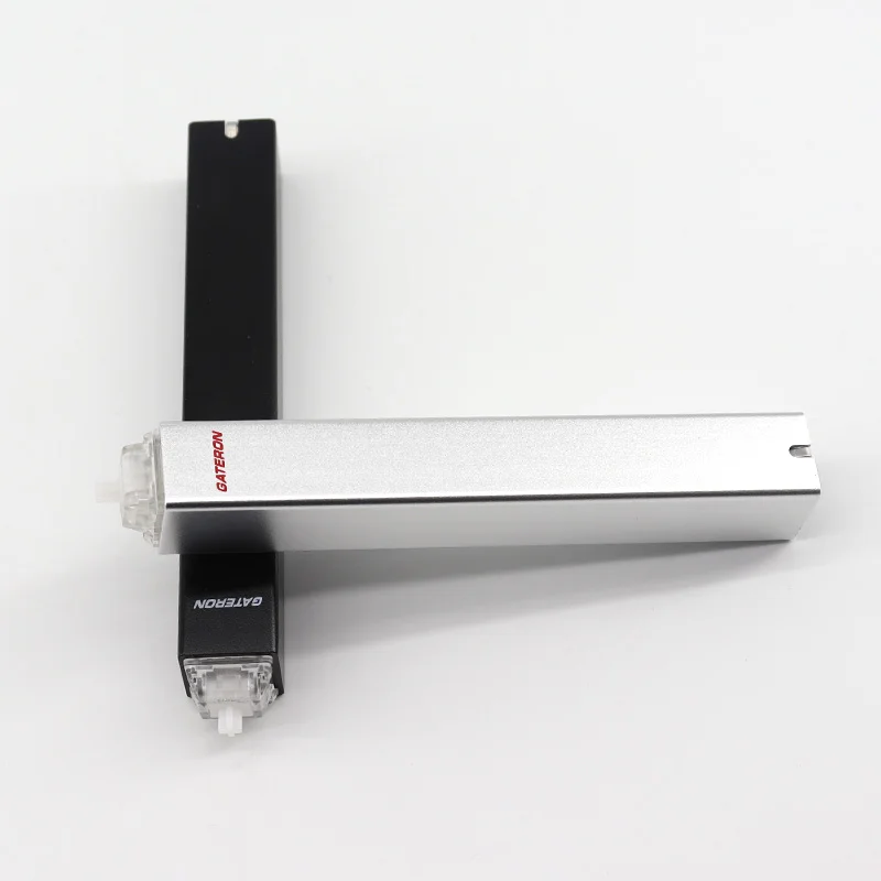 GATERON Extractor de interruptores de Metal, herramienta de eje de teclado mecánico en plata, negro, azul y rojo - imagen 2