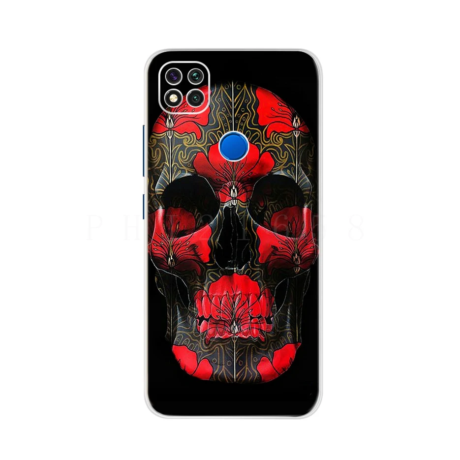 Funda de silicona para Xiaomi redmi 9C, carcasa trasera con dibujos de gatos bonitos, suave, TPU - imagen 5