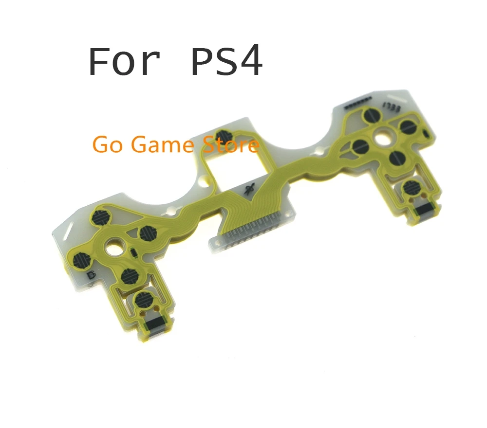 10 Uds para controlador PS4 versión 2,0 película conductora teclado Cable flexible PCB circuito cinta película