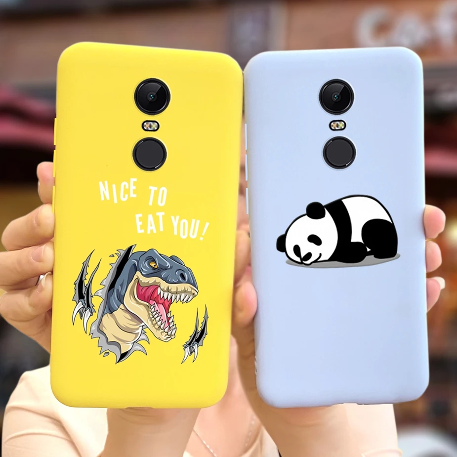 Funda de silicona suave para Xiaomi Redmi 5 Plus, carcasa bonita de TPU a prueba de golpes para Xiaomi Redmi Note 3, 4, 4X, Redmi5 Plus - imagen 3