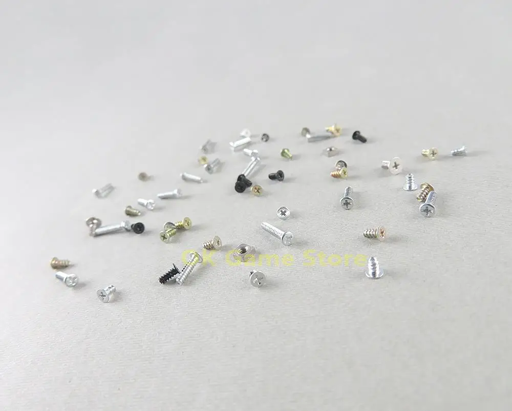 1 Juego de tornillos de repuesto para Nintendo nuevo juego de tornillos de cabeza 3DSXL 3DSLL para nueva carcasa de consola de juegos 3ds xl ll - imagen 5