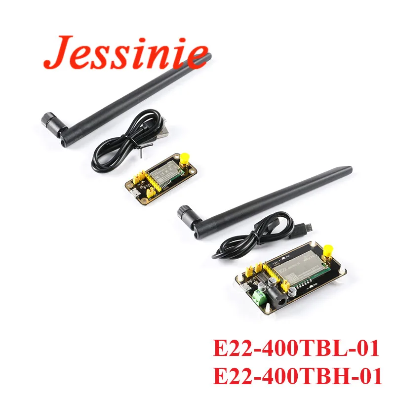 Módulo receptor y transmisor inalámbrico LoRa, Kit de placa de desarrollo de prueba, 433MHz, E22-400TBH-01, SX1262, SX1268