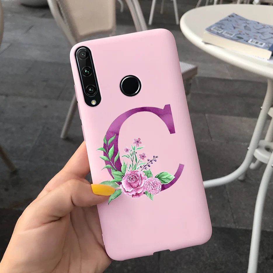 Honor 20 Lite-funda de TPU suave con letras para Huawei Honor 20 Lite 20 Lite, funda de teléfono HRY-LX1T, a prueba de golpes, parachoques, 6,21 pulgadas - imagen 5