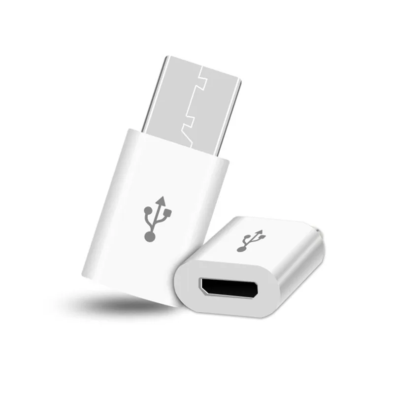 5 uds adaptador Micro USB a USB C adaptador de teléfono móvil conector Microusb para adaptador de teléfono móvil USB TypeC