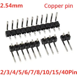 Pin header macho 40 pines 2.54mm recto para PCB Arduino