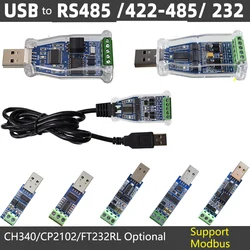 Convertidor Aislado USB a RS485 Modbus RTU – Chip CH340/CP2102/FTDI