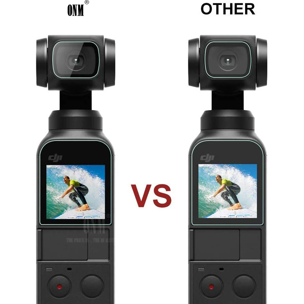 Protector de pantalla para cámara de acción DJI Osmo Pocket 1 y 2, película protectora de lente, cubierta de cardán - imagen 5