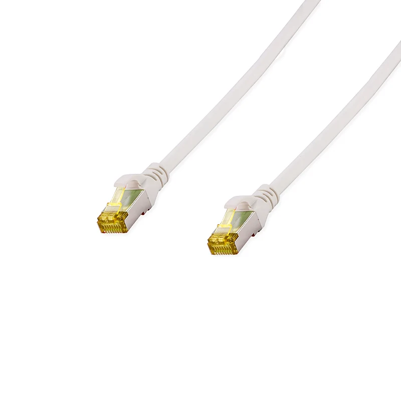 (12 unids/pack) 10 Gigabit 500MHz RJ45 Ethernet CAT6A SFTP Cable de conexión de red Cat 6a Cable de conexión LSOH blindado 0,25/0,5/1/2/3/5m - imagen 5