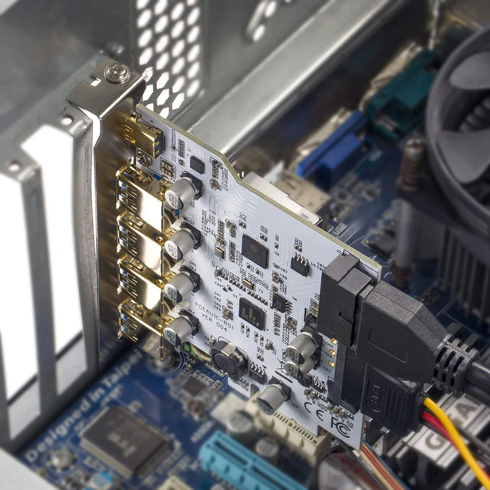 Controlador USB PCI Express 7 Puertos – Expansión 3.0/3.1 Tipo C - imagen 4
