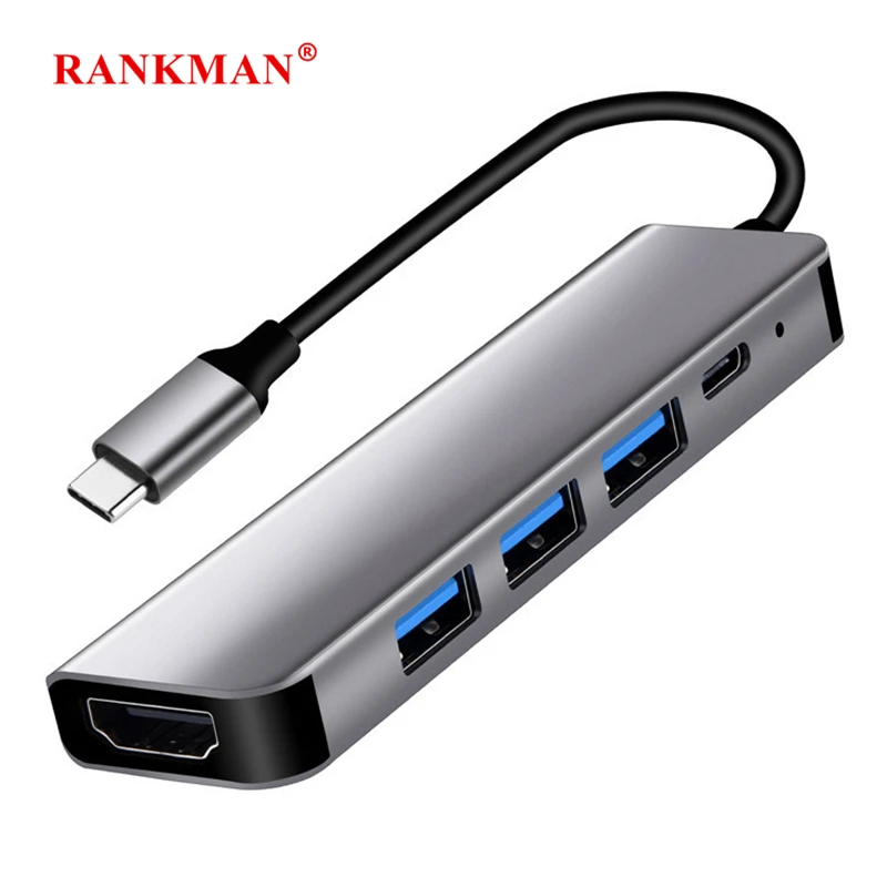 Hub USB C a HDMI 4K con Carga PD para MacBook iPad Samsung - imagen 2