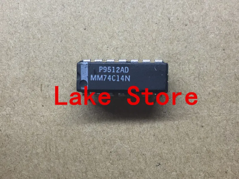 5 unidades/lote MM74C14N MM74C14 DIP-14