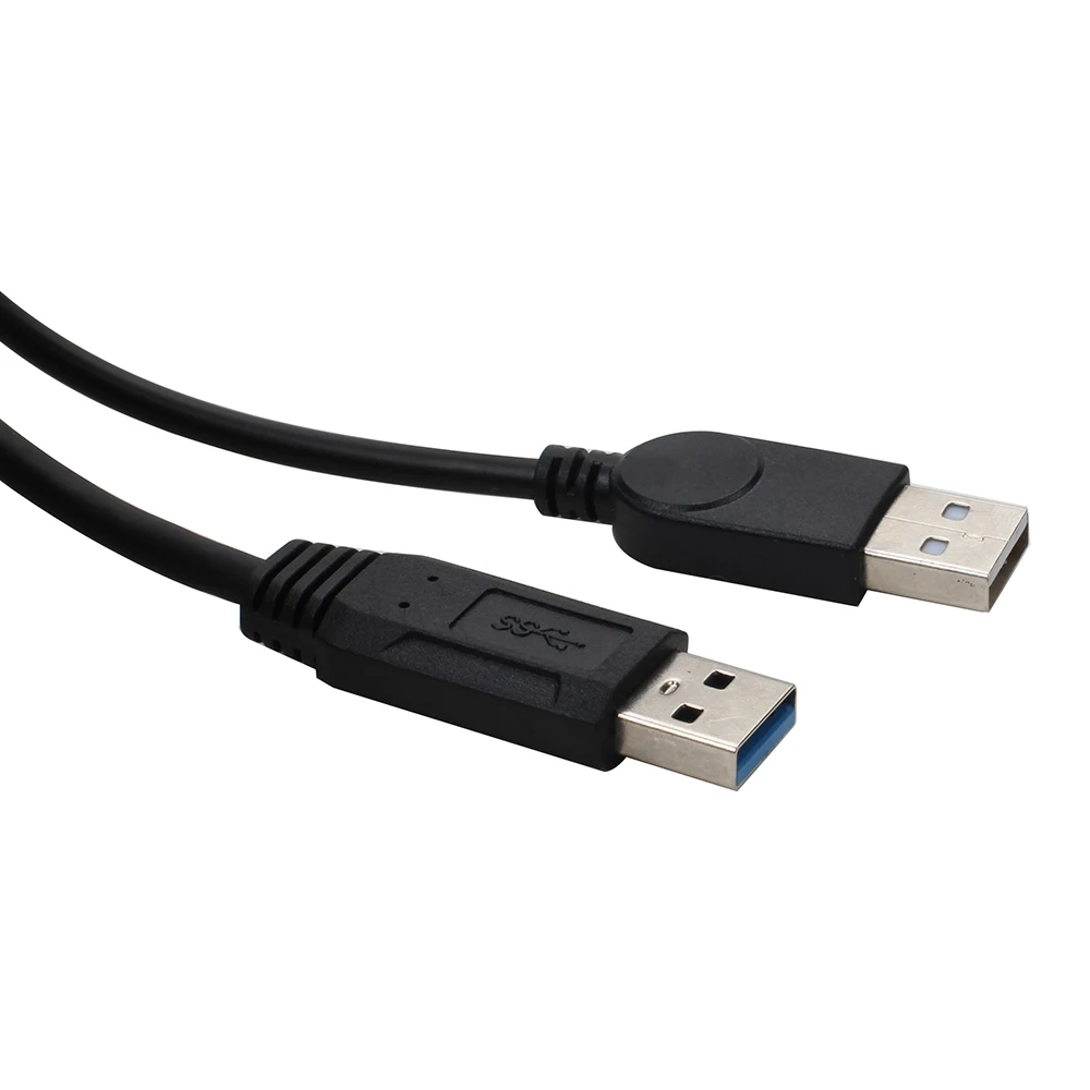 30 cm para disco duro móvil de 2,5 "USB 3,0 hembra a doble USB3.0 + 2,0 macho Cable de extensión Y de datos de energía adicional - imagen 3