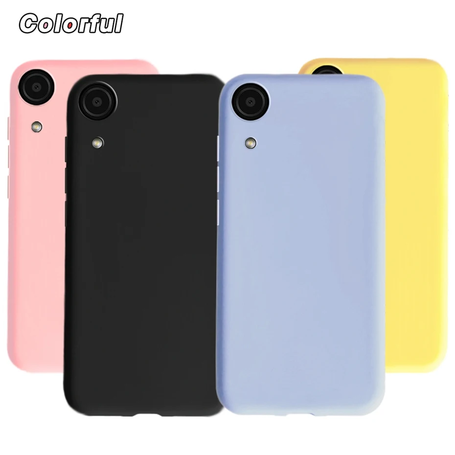 Funda blanda para Samsung Galaxy A03 Core, Funda trasera mate de TPU de Color liso para Samsung A03 Core A 03 A03S A032F