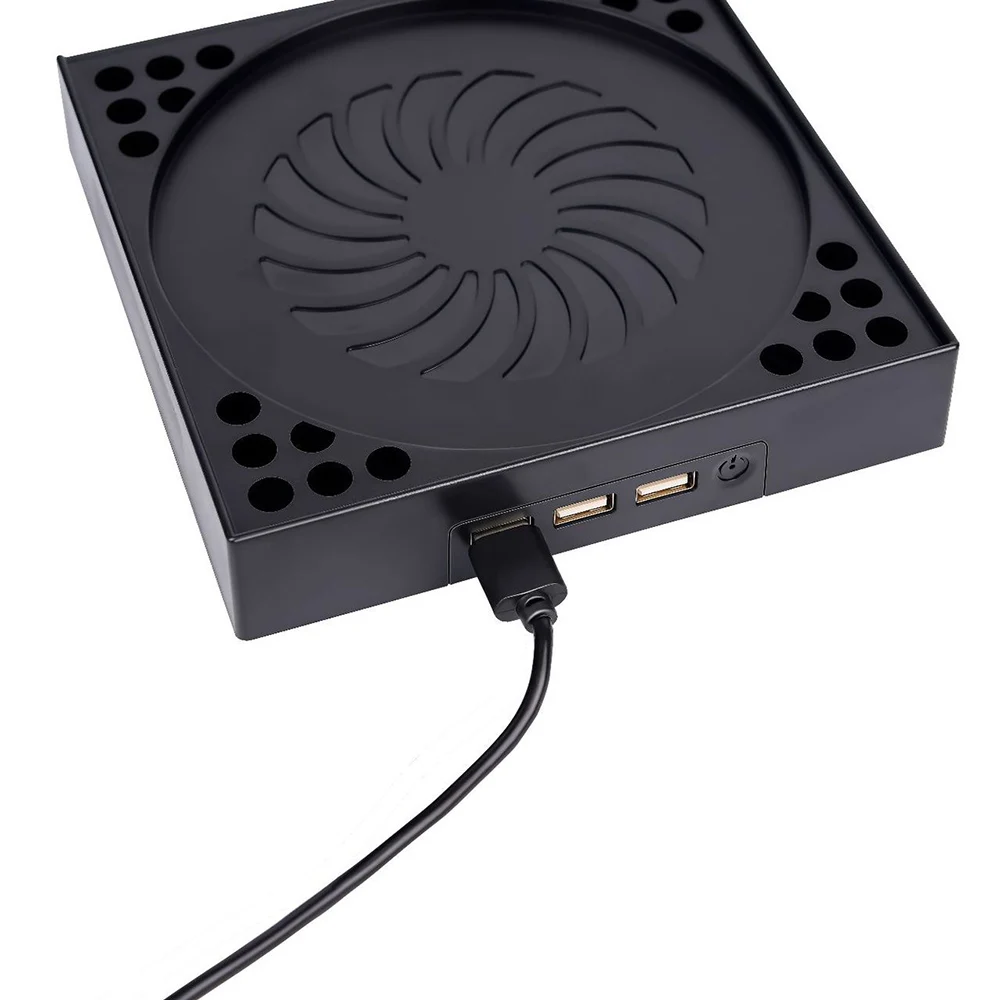Soporte Vertical con 2 ventiladores de refrigeración, Enfriador de 3 velocidades para Xbox Series X, soporte para consola de juegos con 3 puertos USB, nuevo - imagen 4