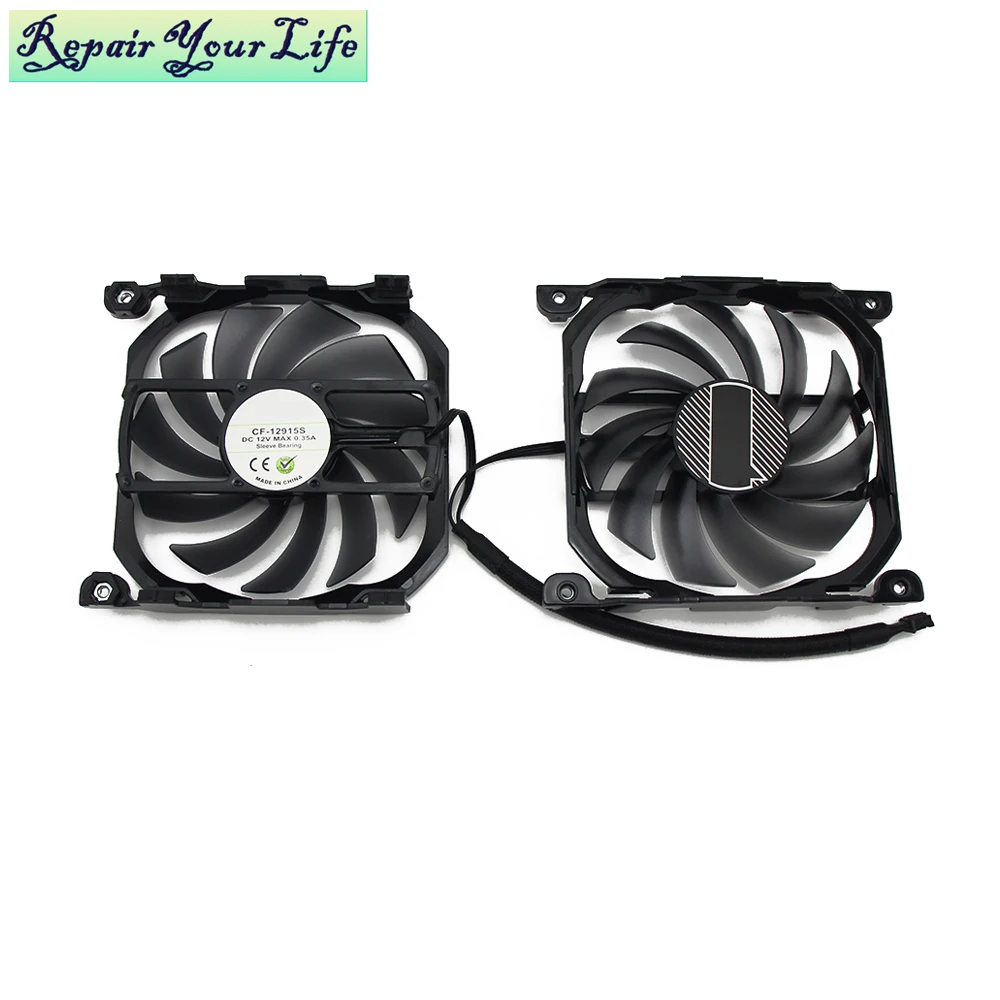 Enfriador de tarjeta gráfica CF-12915S GPU VGA para INNO3D GTX1070 GTX1080 Ti P104-100 GeForce GTX 1070Ti 1080Ti Twin X2 - imagen 5