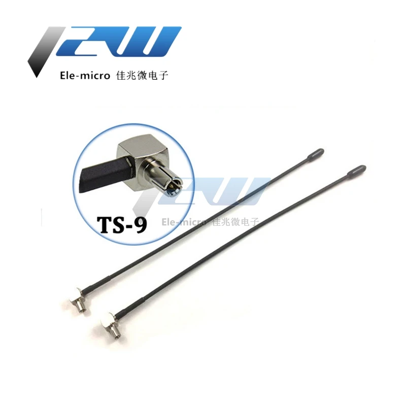 Antena 4G LTE con conector TS9 o CRC9 para Huawei, E398, E5372, E589, E392, Zte, MF61, MF62, aircard 753s, ganancia de 5dbi, CRC9-JW, 2 unidades por lote - imagen 2