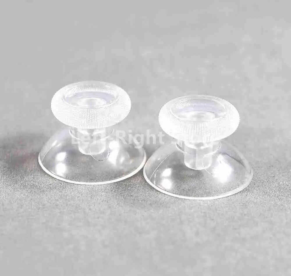 Cubierta de seta de Color transparente para controlador Microsoft XBox One Series X S, palos de pulgar analógicos 3d, tapa de Joystick, 4 Uds. - imagen 3