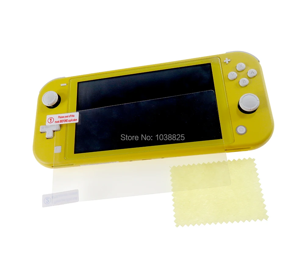 Juego de 20 películas protectoras + paño de limpieza para Nintendo Switch Lite HD Protector de pantalla NS película protectora para mascotas para switch lite - imagen 4