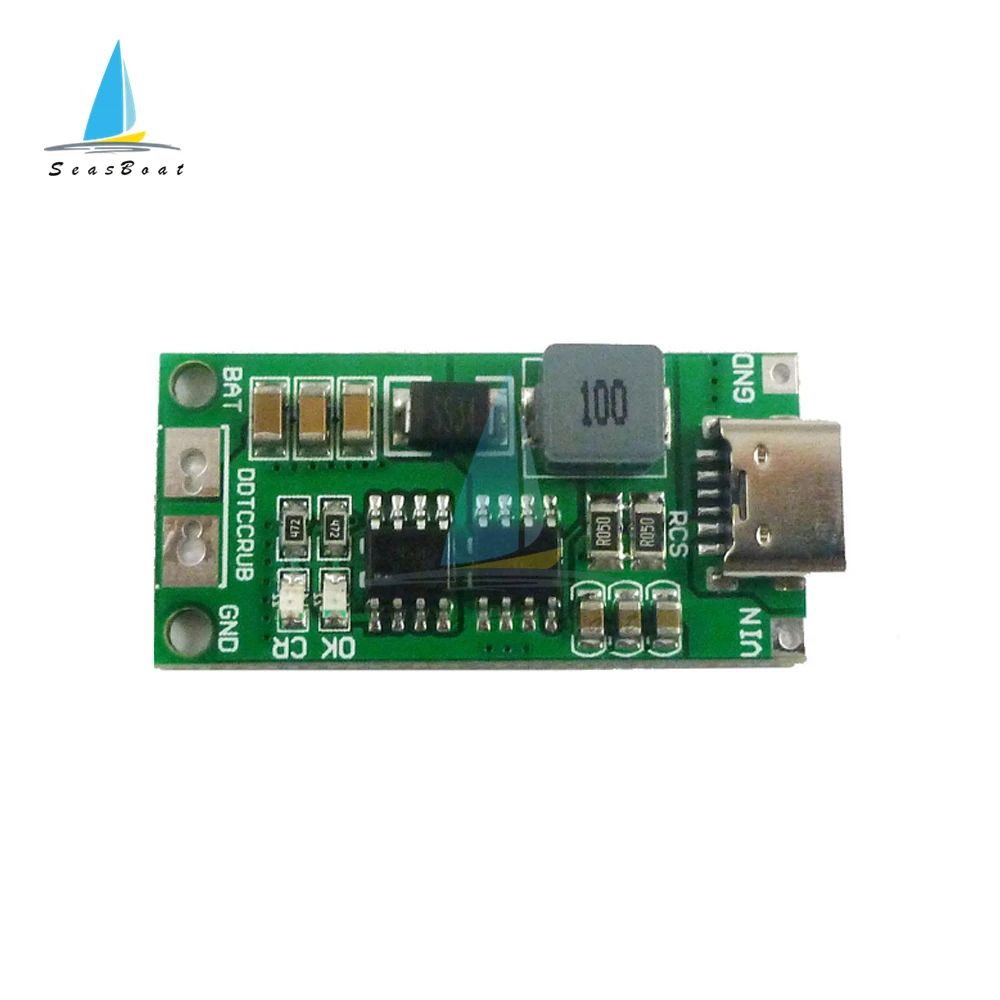 Módulo de carga de polímero de iones de litio multicelda, 2S, 3S, 4S, tipo C a 8,4 V, 12,6 V, 16,8 V, 7,4 V, 11,1 V, 14,8 - imagen 3