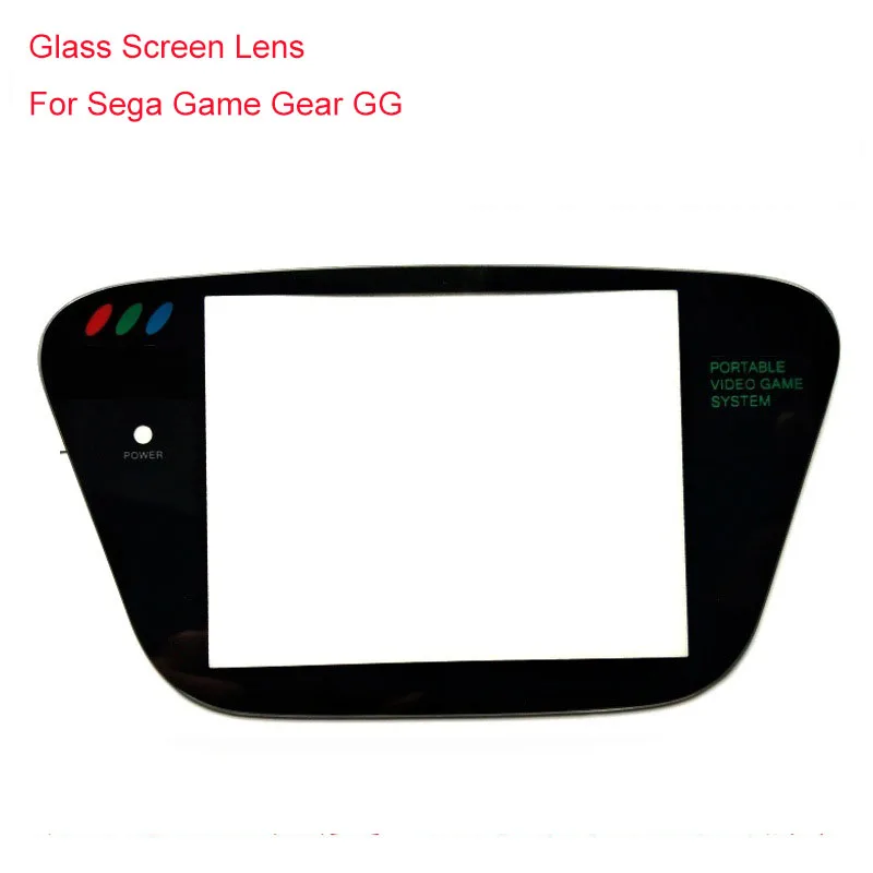 Lente de pantalla de cristal de 10 piezas, repuesto de mano para Sega Game Gear GG, cubierta de lente de pantalla, accesorios - imagen 4