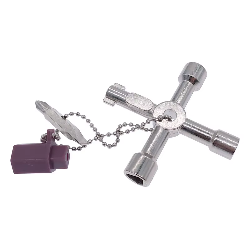 Llave Universal Multifunción para Gabinetes Eléctricos – Resistente