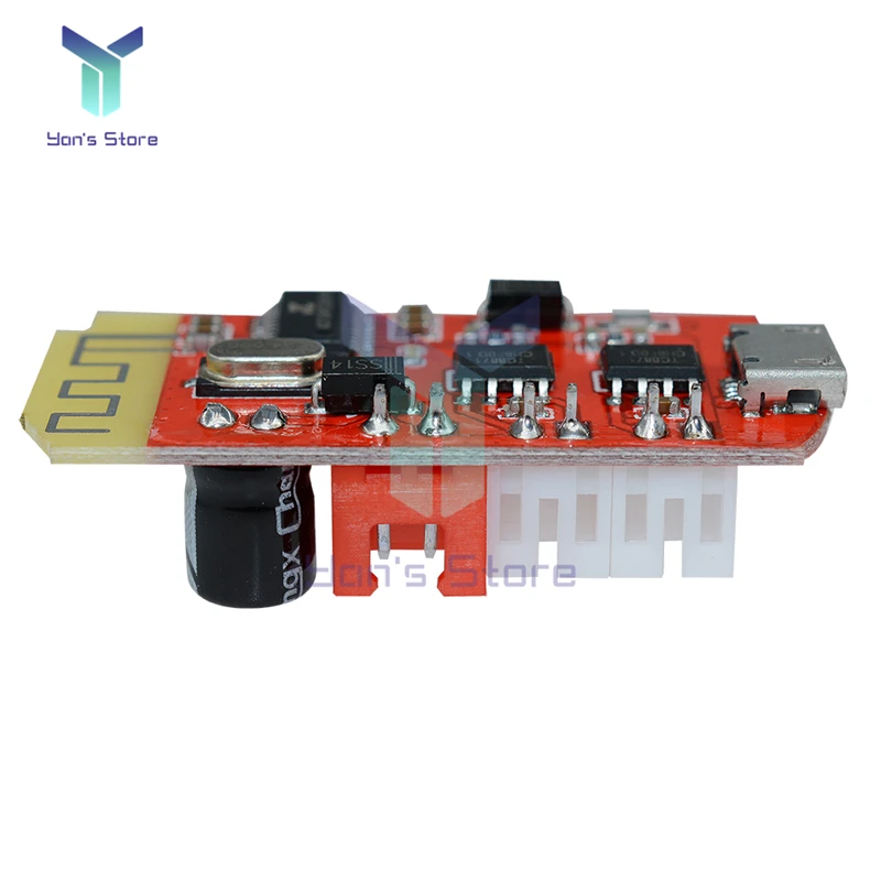 Módulo amplificador Bluetooth, placa de amplificador de Audio Digital, placa de amplificador de Audio, placa Dual, modificación de altavoz, música, 5V, 5W, DC 3,7 V - imagen 4