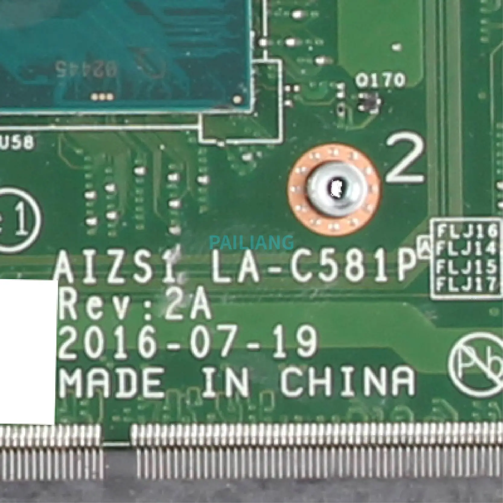 Placa base para portátil LENOVO Thinkpad YOGA 260, LA-C581P, 01AY767, SR2EY, I5-6200U, Tesed DDR3 - imagen 5