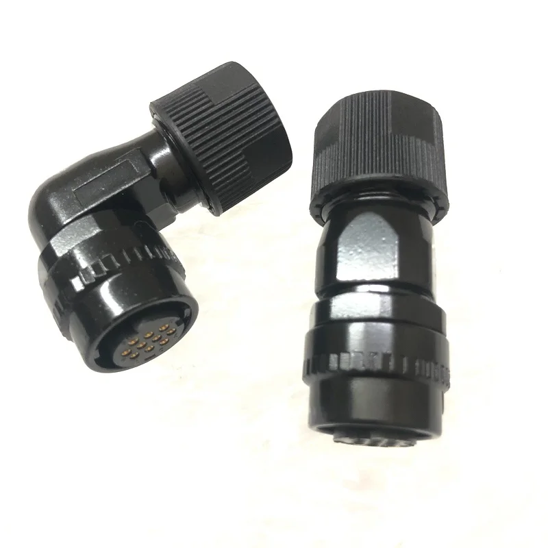 Conector FANUC 10 pines JN2DS10SL2-R codificador enchufe lateral A06B-6114-K200 K213 /S/E A63L-0001-0848/CA CB JN2DS10SL2-R JN1FS10SL10 - imagen 3