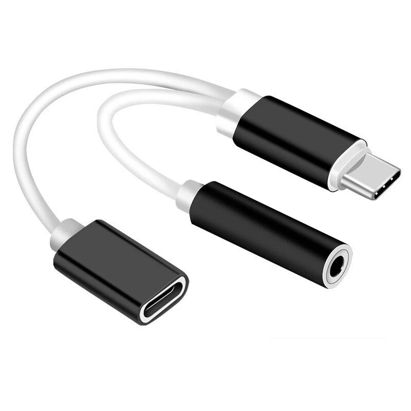 Adaptador de auriculares tipo C a 3,5mm, convertidor de Cable USB 3,1, Conector de Audio AUX macho tipo C USB-C, conversión de auriculares - imagen 3