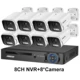 8CH NVR and 8 Camera