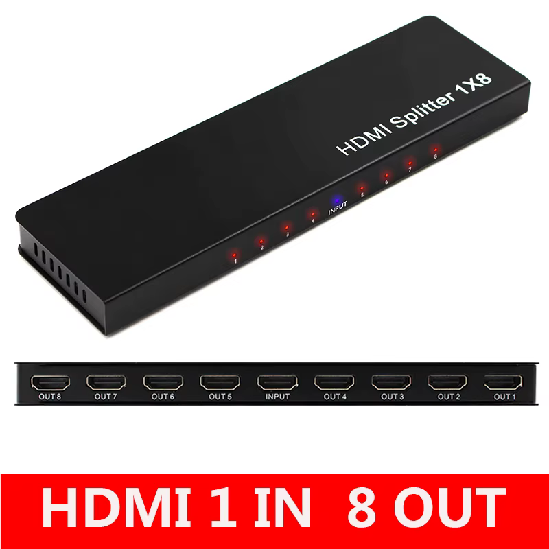 Splitter HDMI 4K 60Hz con Múltiples Salidas para PS4 PC TV - imagen 2