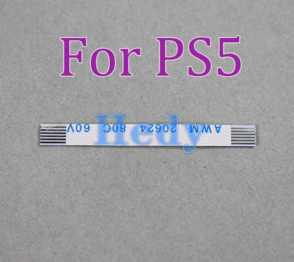 5 uds reparación para PS5 anfitrión interruptor de alimentación Cable 6pin de encendido y apagado Flex Ribbon Cable para Playstation 5 consola