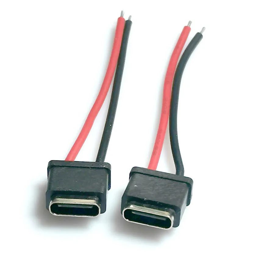 8 Uds tipo C 2p tipo cable de soldadura conector de correa impermeable interfaz especial de carga Ipx7 - imagen 2