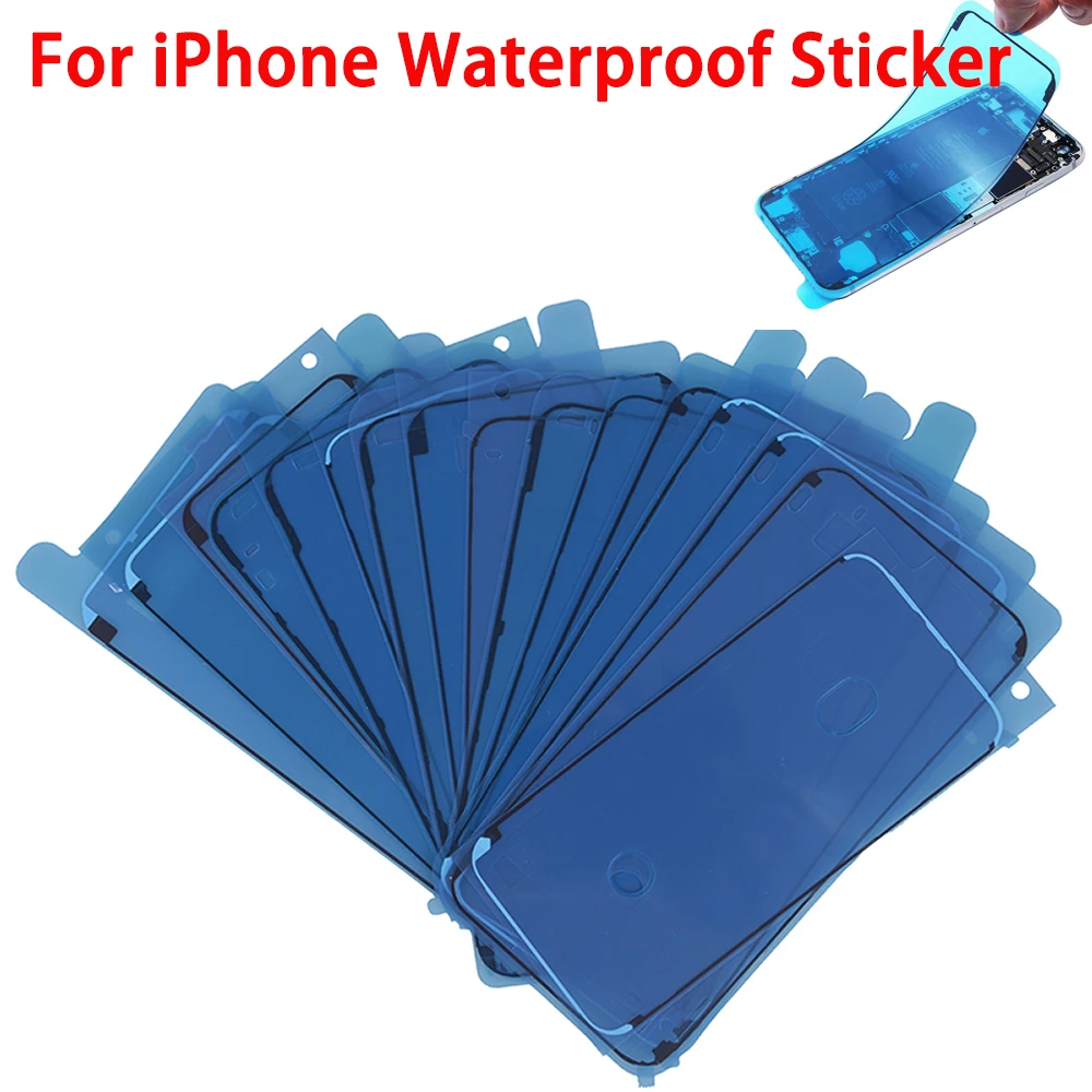 Pegatina impermeable para iPhone 6s 6splus 7 7plus 8G 8 plus XR X XS XSMax, cinta de pantalla, pegamento adhesivo, 2 unidades - imagen 2