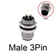 M12 Male 3pin