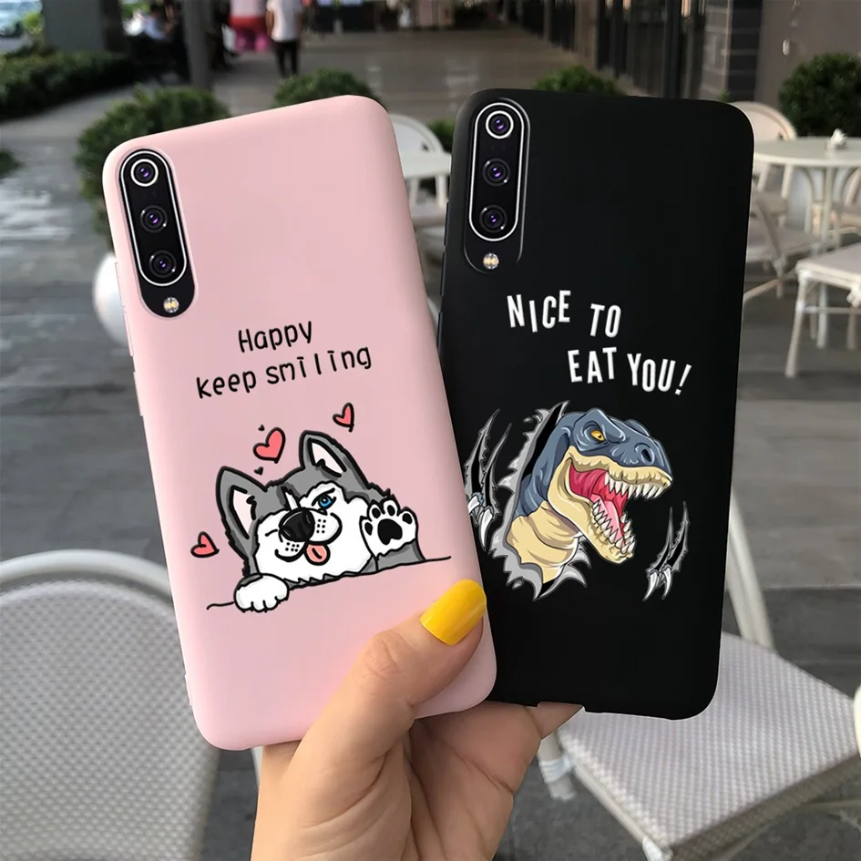 Funda de TPU con flores para Xiaomi Mi 9, funda de teléfono con margaritas para Xiaomi Mi 9 SE, Mi9 Lite Mi9Lite SE, parachoques protector suave - imagen 2