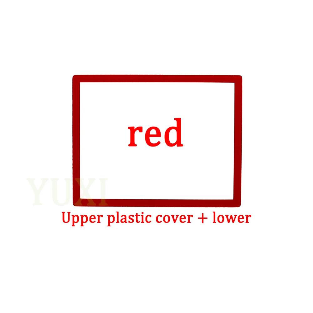 YUXI-cubierta de plástico para pantalla LCD, repuesto para DS Lite, consola de juegos NDSL, 7 colores opcionales - imagen 2