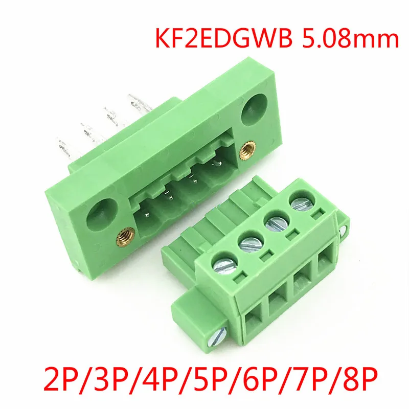 Terminal de Pared Tornillo PCB 5.08mm 2-12 Pines – Conexión Seguro