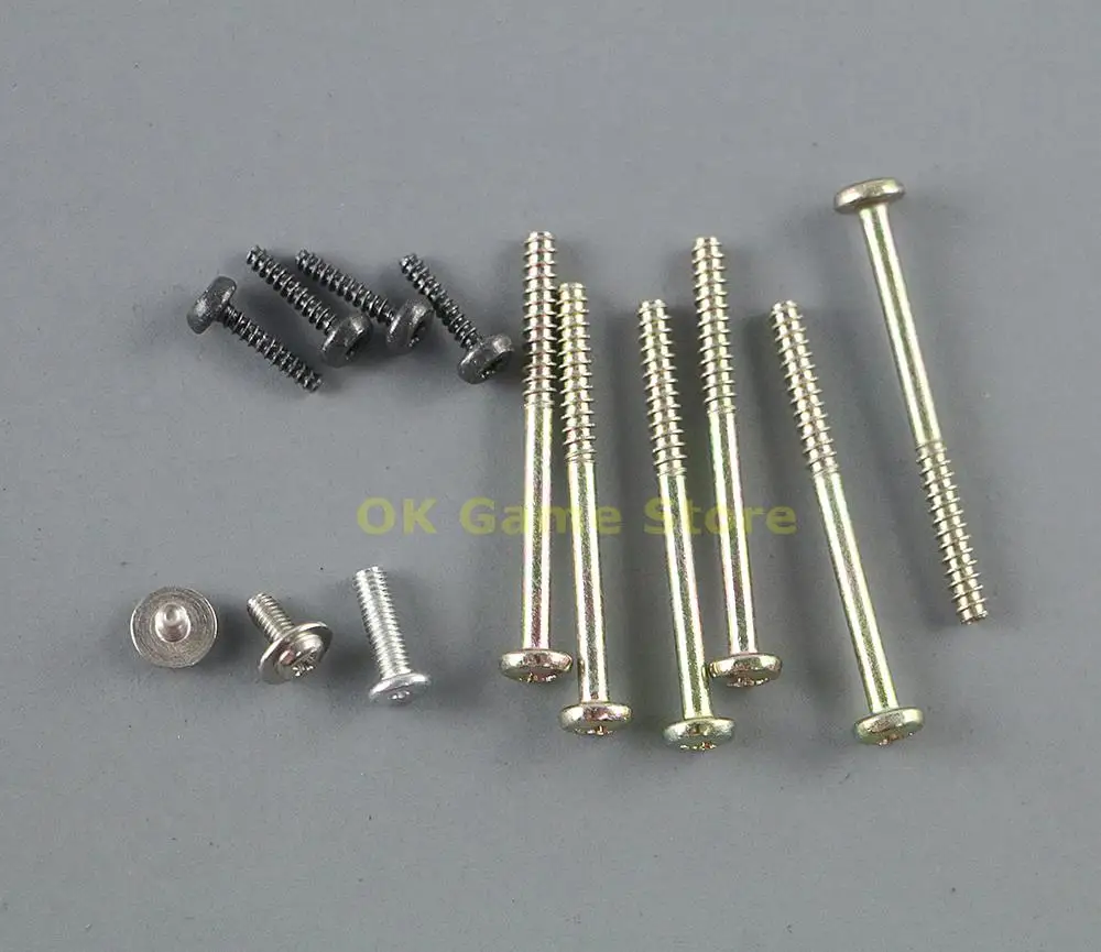 1 juego/lote de tornillos de repuesto para Playstation 3 PS3 Super Slim CECH-2000 3000 piezas de reparación - imagen 4