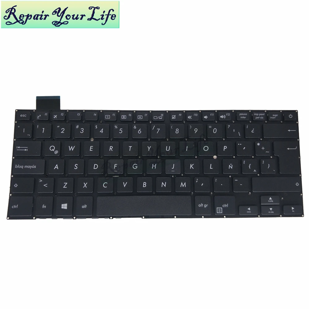 Teclado de español para ordenador portátil, accesorio para ASUS X407, X407U, X407M, X407MA, X407UBR, X407UA, X407UB, A407, LA Latin SP ES, España, 9z. Ndasb.b1e - imagen 2