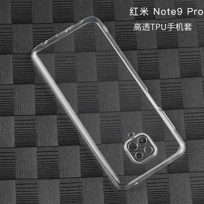 Para Xiaomi Redmi Note 9S funda ultrafina transparente suave TPU protección de lente funda trasera para xiaomi redmi note 9 pro max - imagen 5