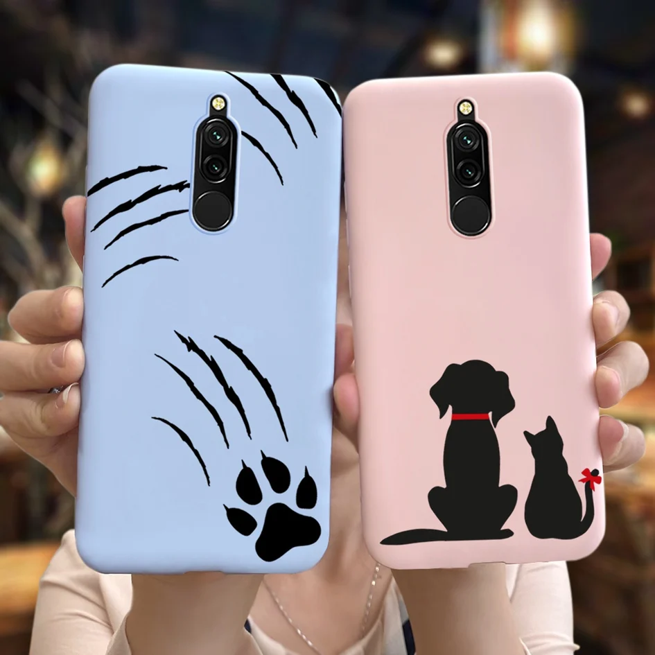 Funda para Xiaomi Redmi 8 Fundas Redmi 8A contraportada Coque Fundas de dibujos animados bolsa de teléfono suave de TPU para Xiaomi Redmi 8 8A A8 Redmi8 parachoques - imagen 4
