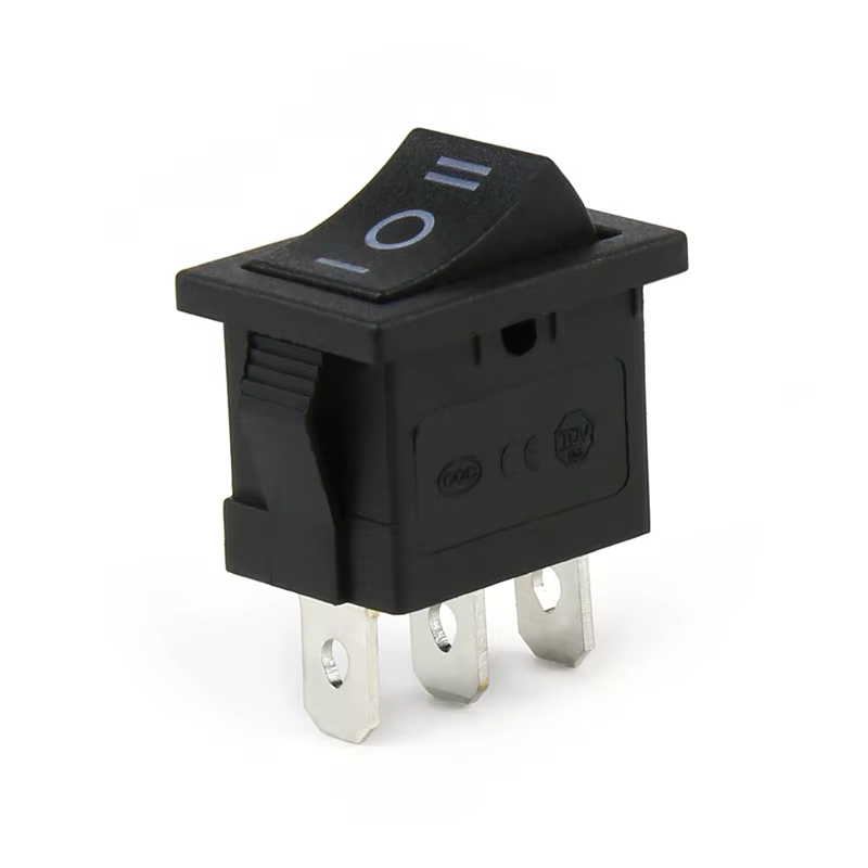 KCD1 Interruptor Basculante Negro 6A 250V 10A 125V 3/6 Pines - imagen 2