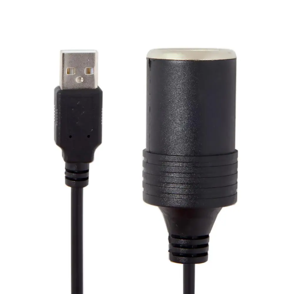 Adaptador convertidor de enchufe de cargador de coche USB 5V a DC 12V accesorios interiores de coche - imagen 2