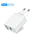 18W EU White Plug