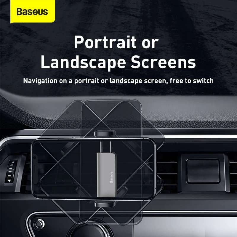 Baseus-Soporte de teléfono móvil para coche, accesorio para iPhone 11 Pro, X, Max, Xiaomi - imagen 4