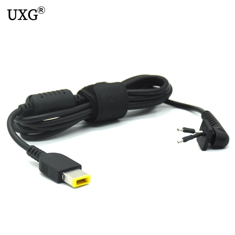 Cable conector de enchufe de punta de CC para portátil, Cable de alimentación para Lenovo Thinkpad, conector cuadrado de Yoga, cargador, adaptador de ordenador portátil, 1,5 m, 5 pies - imagen 4