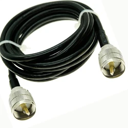 Cable Coaxial UHF PL259 – Extensión Antena RG58